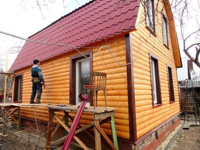 Отделка деревянных домов внутри/снаружи качественно - main