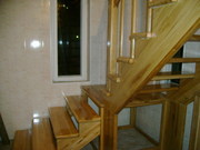 Лестницы из массива межэтажные - foto 4